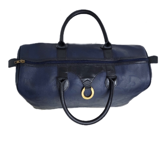 Authentic CHRISTIAN DIOR, Oblique Duffle Bag. - Picture 6 of 13
